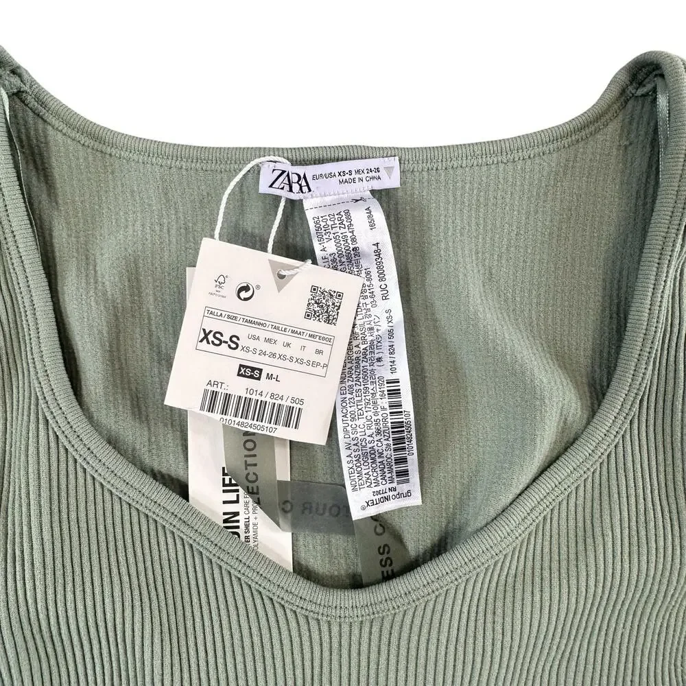 Zara Women's Seamless Corset Top Size XS-S